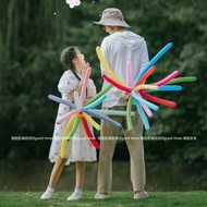 Dopamine Firework Balloon Birthday Decoration Children's Party Birthday One Year Old Atmosphere Deco