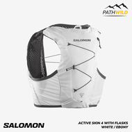 SALOMON ACTIVE SKIN 4 WITH FLASKS เป้น้ำสำหรับวิ่งเทรล ความจุ 4 ลิตร