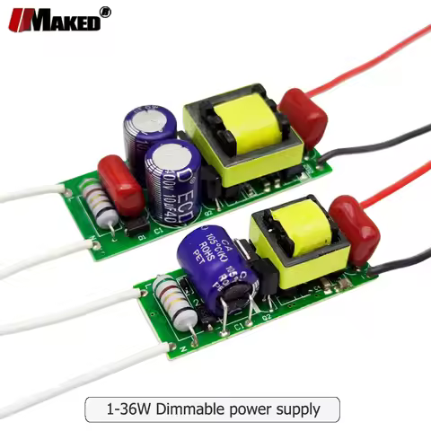 Dimming LED Driver 300mA PCB Board 3-4W 2-3x2W 6-7W 2-5X3W 8-12W 7-15W 15-24W 25-36W Dimmable Power 