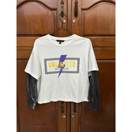Urban Revivo - Tshirt With Long Sleeve