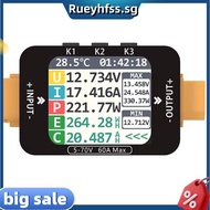 -C1 5-70V 60A Bidirectional Capacity Voltage and Current Meter Instrument for Aircraft Model