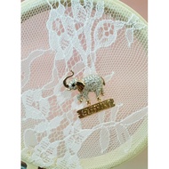 Euro zircon elephant style fashion brooch 30x22MM