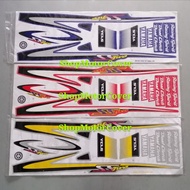 YAMAHA SS2 ( NO.3 ) ~ BODY COVER STICKER SET MERAH / BIRU / SILVER / YELLOW / PURPLE / RED / BLUE / 