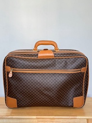 中古正品Celine思琳Macadam老花手提行李包 旅行袋行李箱 意大利