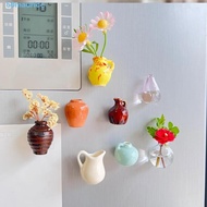 MAURICE Mini Plant Vase, Personality Excluding Plants Vase Fridge Stickers, Home Decor Chinese Style