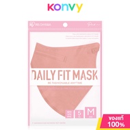 IRIS OHYAMA Disposable Face Mask Daily Fit [12.5g x 5pcs] #Pink หน้ากากอนามัย ไอริส โอยามะ สวมใส่สบาย กระชับใบหน้า