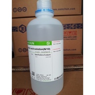 Titration solution 0.1mol/L Hydrochloric aci.d N/10 HCl 0.1N Samchun Korea 1 liter bottle H0416 HC1 