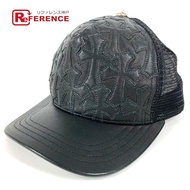 鉻心 (CHROME HEARTS) 墓園十字架皮革貼片卡車帽