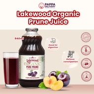 Lakewood Organic Pure Prune Juice (946ml)-No Sugar Added, 100% Pure Organic Prune Juice