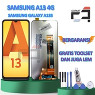 LCD SAMSUNG GALAXY A13 4G SAMSUNG GALAXY A135 ORIGINAL TOUCHSCREEN FULLSET FREE TOOLSET + GLUE