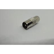 RF Jack 2 male heads/ 2 female heads/ 2 male and female heads (TV Jack, Antenna Jack)(set of 4)