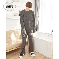 Gelato Pique Autumn Winter Men's Trousers - Solid Color Warm & Soft Pajamas