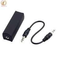 3.5mm Audio Isolator Audio Aux Cable Anti-interference Ground Loop Noise Filter For HIFI Stereo Home Theater Car Audio Player
