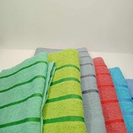 Striped Bath Towel Soft / Tuala Mandi Belang / 条纹浴巾 27"x54"  (4424) (Price For 1 Pcs)