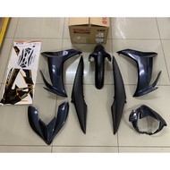 YAMAHA LC135 FI V8 BODY COVER SET WITH STICKER YAMAHA DARK BLUE(BDK-F0000-00-P7)