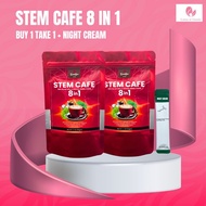 Stem Cafe 8in1 Stemcell B1T1 Coffee B Moringa Mangosteen Ginseng Banaba Organic Ginko Healing