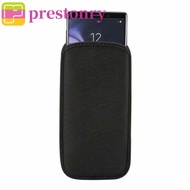 PRESTONRY Neoprene Phone Bag, Neoprene Pouch Phone Protective Pouch, Lightweight Cover Bag Soft Phon