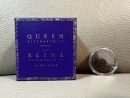 2022 加拿大 英女皇伊利沙伯二世皇家徽號黑銠精鑄紀念純銀幣 Queen Elizabeth II’s Royal Cypher Black Ruthenium Commemorative Silver Proof Coin 加拿大皇家鑄幣廠