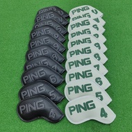 [PIN] Golf Iron Club Cover Club Protective Cover Universal Head Cover Wooden Magnet Closing GT2433 8