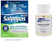 [USA]_Regenerix Gold, Salonpas Salonpas Pain Relieving Patch and Regenerix Gold value bundle: the Pr