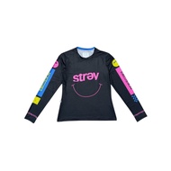 STRAY WOMAN ADAPTIVE TEE SPORT T-SHIRT - MINT LONG SLEEVE BLACK