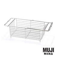 มูจิ ตะแกรงคว่ำจานชาม (แบบยืดได้) - MUJI Stainless Steel Sink Basket Sliding (Approx W40.5 x D17 x H