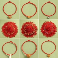 diy bracelet kit complete set making bracelet kit Imitation Wood Small Red String Pure Bracelet Hand