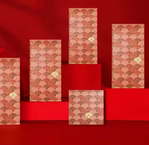 5PCS Blocked Door Red Envelope Wedding Exclusive Hundred Yuan Wedding Mini Wedding Red Envelope