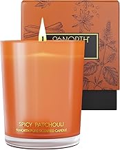 96NORTH | Spicy Patchouli Candle | 100% Soy Wax | One Wick Candle Jar | Non Toxic | Up to 35 Hours B