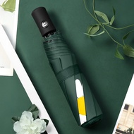 Small Daisy Sun Umbrella Automatic Umbrella Female Small Daisy Umbrella Vinyl Sun Umbrella Tri-fold 