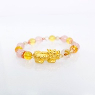 寶麗金珠寶-黃金貔貅造型手鍊