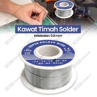 Solder Tin Wire Soder 0.8 mm 100 gr Roll