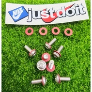 (14) 1SET (2SKRU+2WASHER) SKRU SCREW FUEL COCK RXZ 125Z COMPLETE SIAP WASHER FIBER 1SET (2SKRU+2WASH