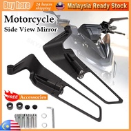 🔥Motorcycle Side View Mirror Wing Tip Fixed Wind Wing Y15 LC Y16 ADV NVX NMAX MT07 MT09 Aluminum All