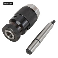 CHiWANji 0-13mm MK2 Drill Portable Chuck Accurate MT2-B16 Arbor Machine Keyless