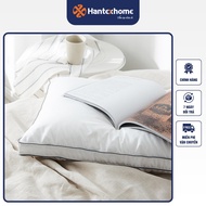 Ruột gối nằm 2 viền HANTEXHOME 45x65 50x70 cm lõi gối hơi cao cấp bông lông vũ nhân tạo microfiber