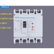 Aptomat Chống giật chống rò CHINT 3 pha NM1LE-125S/4300 4P 125A