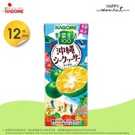 KAGOME - 12盒 - Kagome 季節限定 野菜生活 沖繩 酸橘蔬果汁 (195ml x12)