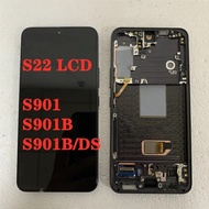 Original AMOLED S22 LCD For Samsung S22 5G S901 S901B S901B/DS LCD Display Touch Screen Ditigitizer 