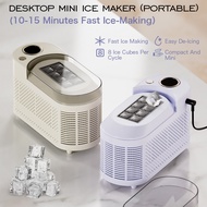 Ice Maker Machine Mini Home/Car Electric Ice Maker Automatic Smart Fast