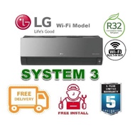 LG ARTCOOL R32 System 3 + FREE Dismantled &amp; Disposed Old Aircon + FREE Install + Workmanship Warranty  +  $150 Voucher