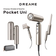 Dreame P10 Pocket Uni High-Speed Hair Dryer | 3-IN-1 Foldable | Curling, Unfrizz, and Pouch Bag