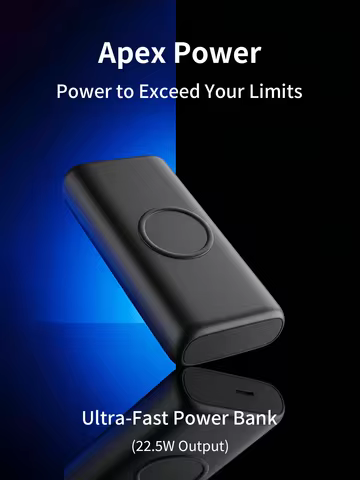 20000mAh Wireless Portable Charger PD 22.5W Quick Charge USB C External Battery Pack 5 Ports Fast Ch