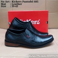 Leather loafers - Kickers loafers - Kickers shoes - Kickers 605 - Men's loafers