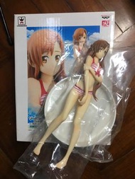 日版 SQ 刀劍神域 Asuna 亞絲娜 阿絲娜 泳裝 景品 figure