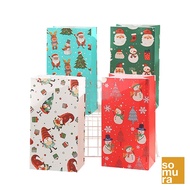 Christmas Gift Box Holiday Party Loot Candy Gift Bag Christmas Party Giveaway Paper Bag