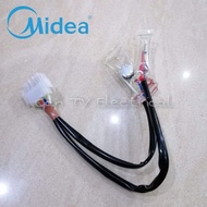 Midea BC6060 Refrigerator Defrost Thermostat Thermal Fuse With Socket (4 Wires)