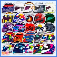 FORMULA ONE HELMET VOL 1 F1 DRIVERS WATERPROOF STICKER VINYL STICKER
