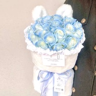 {Handmade} Graduation Knitted Flower/ Knitted flower bouquet/ Flower bouquet/ Graduation gift