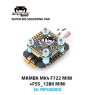 Flight Control Board + ESC Diatone MAMBA MK4 F722 MINI + F55-128K Dshot1200 (MPU6000) (20x20) For FP